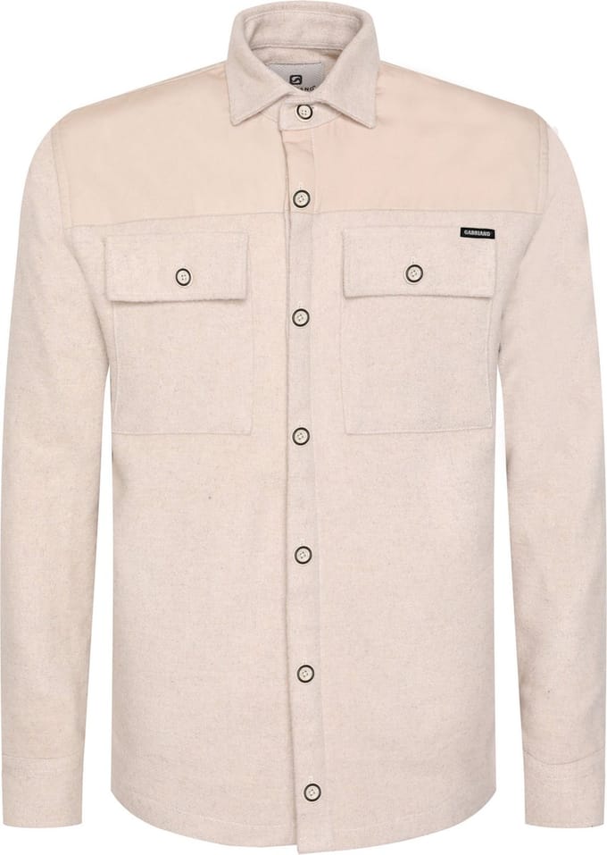 Gabbiano - Heren Overshirt - 335235 - 1002 Sand