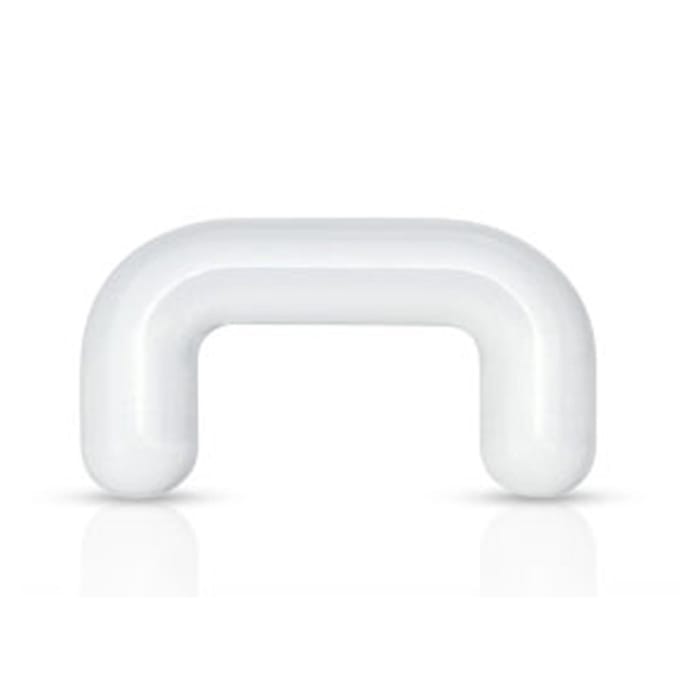 Retainer acryl transparant 1.2x6 - LMPiercings