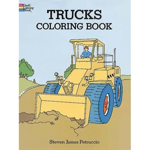 Trucks Coloring Book - Steven James Petruccio