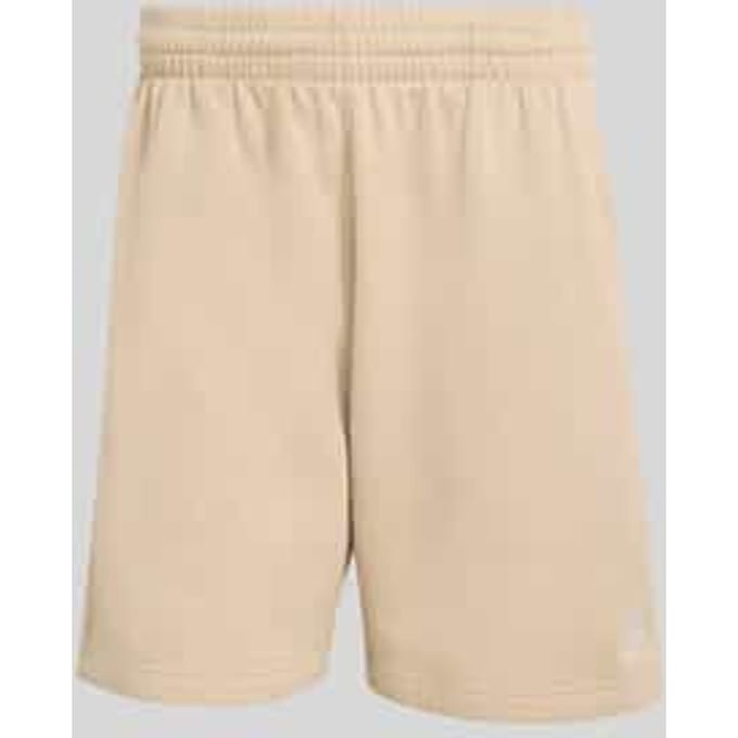 regular fit sweatshorts met elastische band