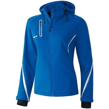 Erima Function Softshell Jas Dames - Royal / Wit | Maat: 34