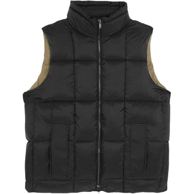 Lyle & Scott Herenvest met gewatteerd logo van Cocoon (Lak)