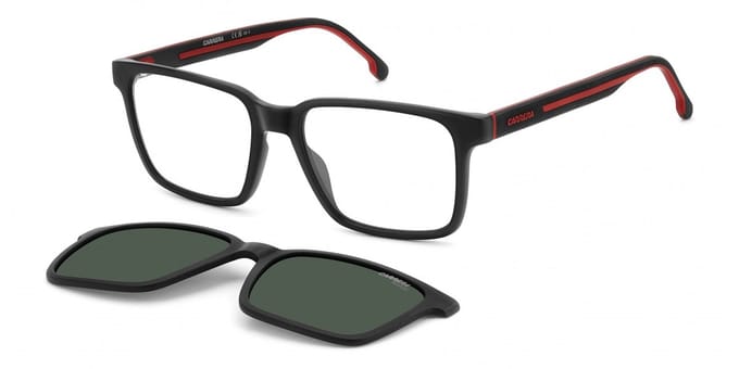 Carrera CA 8069/CS Matte black red 53/17/145 MAN Zonnebrillen