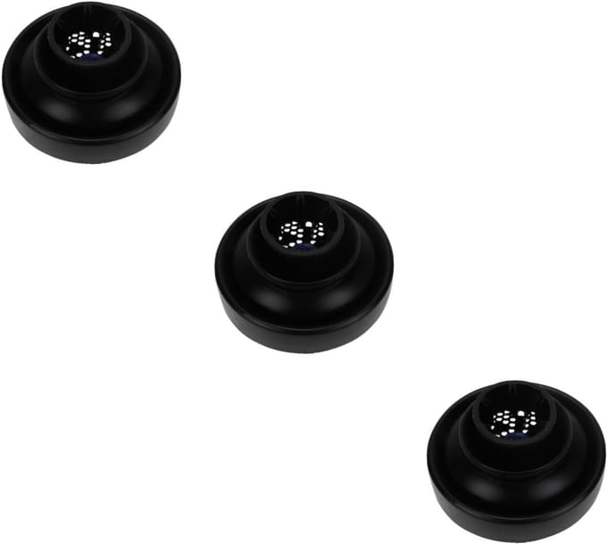Haardroger Diffuser - Krullen Accessoire - Volume Creëren - Flexibel Siliconen - 14 x 14 x 21 cm - Zwart