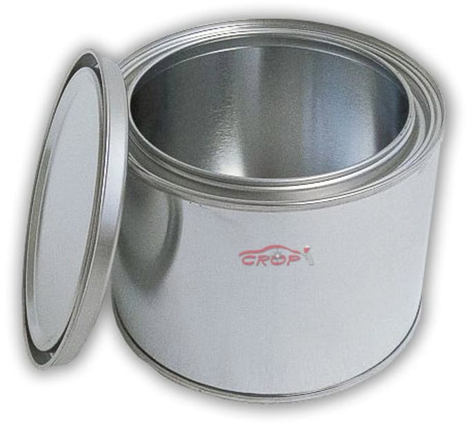 Leeg Verfblik 500ml + Deksel - Blank