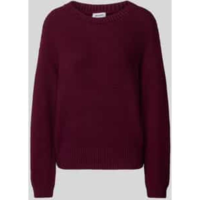 Regular fit pullover in gebreide look met extra brede schouders