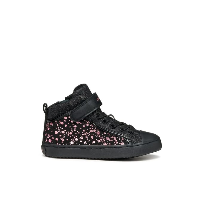 GEOX KALISPERA MEISJES Sneakers - ZWART/VIOLET - Maat 33
