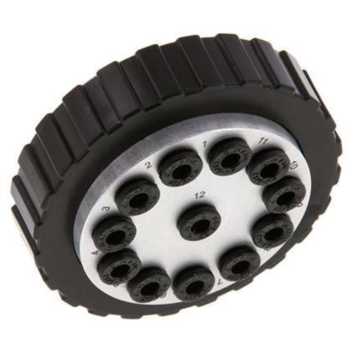 POM Meervoudige Koppeling Insteeknippel 12x4 mm Push-in-aansluitingen Vacuum