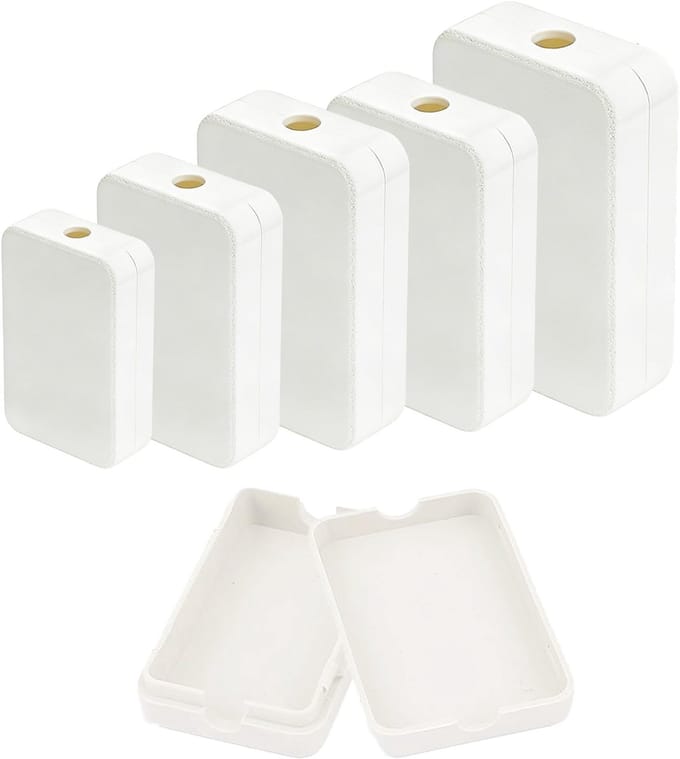 Dailygoods - Set van 5 Kunststof Aansluitdozen voor Kabels