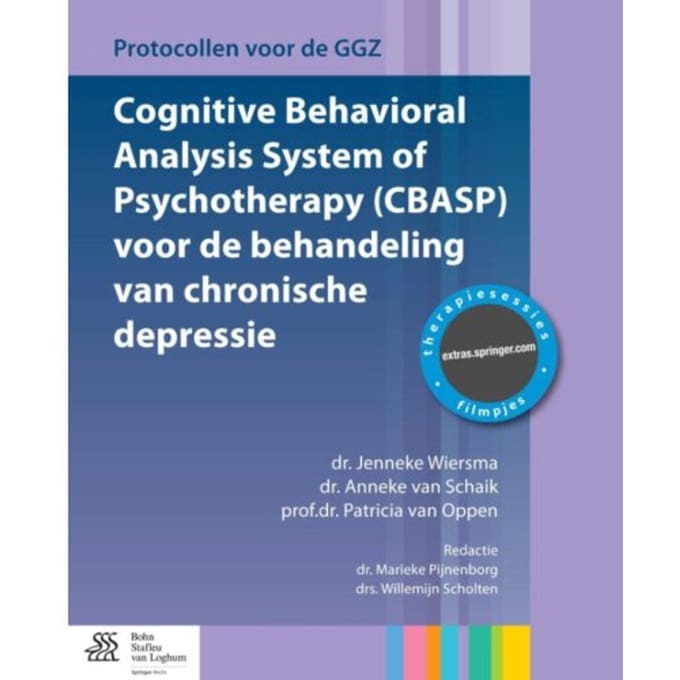 Cognitive Behavioral Analysis System Of Psychotherapy (Cbasp) Voor De Behandeling Van - Jenneke Wiersma