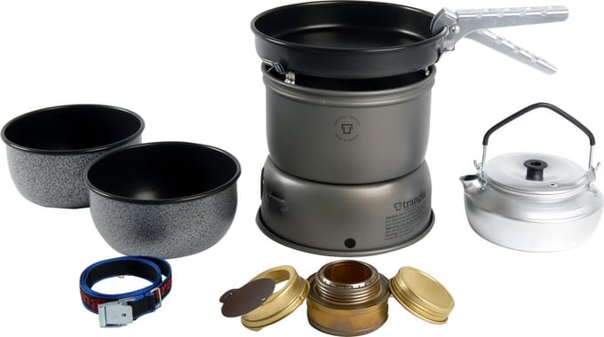 Stove 27-6 serie Hardanodized Aluminium
