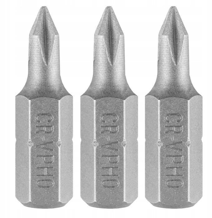 GRAFIET PH0 Schroefbits 25mm - 3 stuks