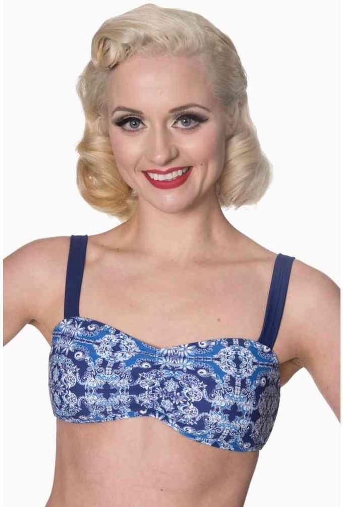 Dancing Days - LUNAR Bikinitop - M - Blauw