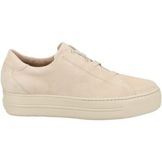 Paul Green 5529 Sneakers - Suède - Dames - Beige - Maat 39