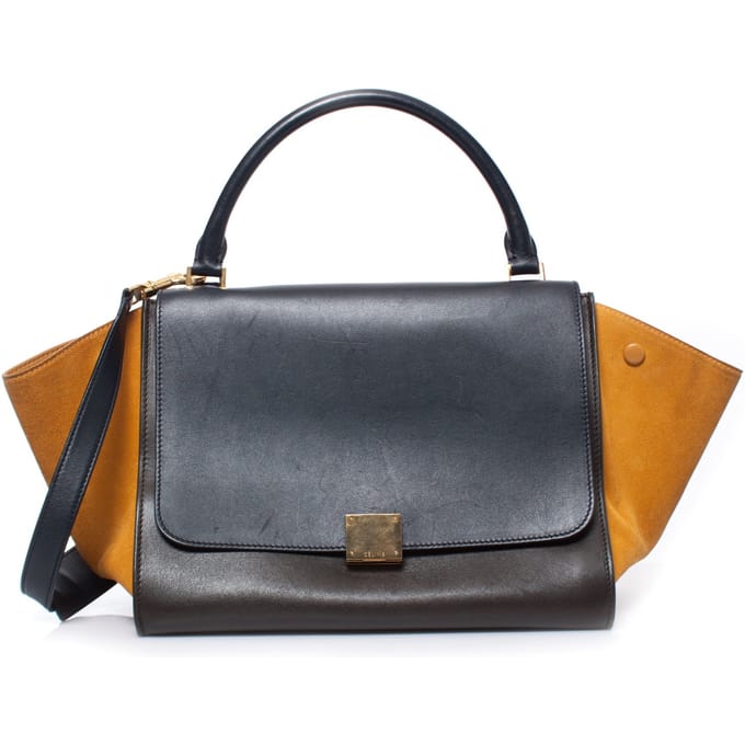 Celine Tricolor Trapeze tas