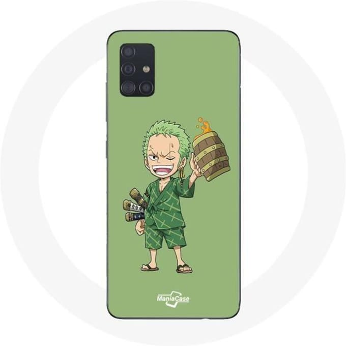 Coque Samsung Galaxy A51 One piece Manga Roronoa Zoro