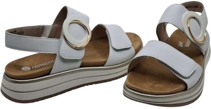 Remonte D1J63-80 Manilla Wit | Comfort Sandaal Dames