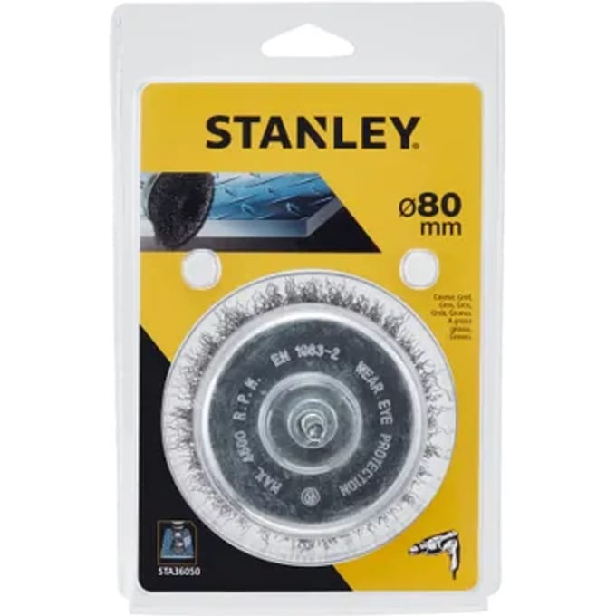 Stanley Komstaalborstel Sta36050-xj Ø85mm