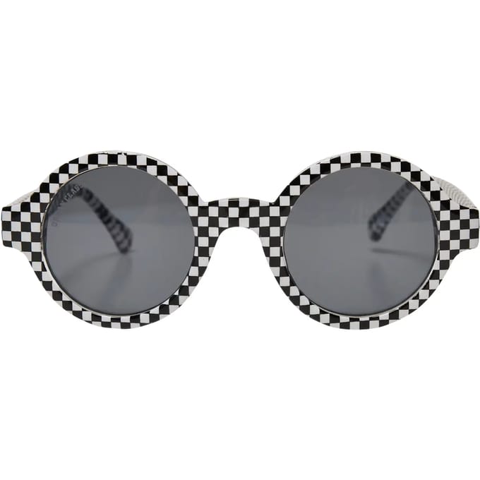 Urban Classics - Retro Funk Zonnebril - Zwart/Wit