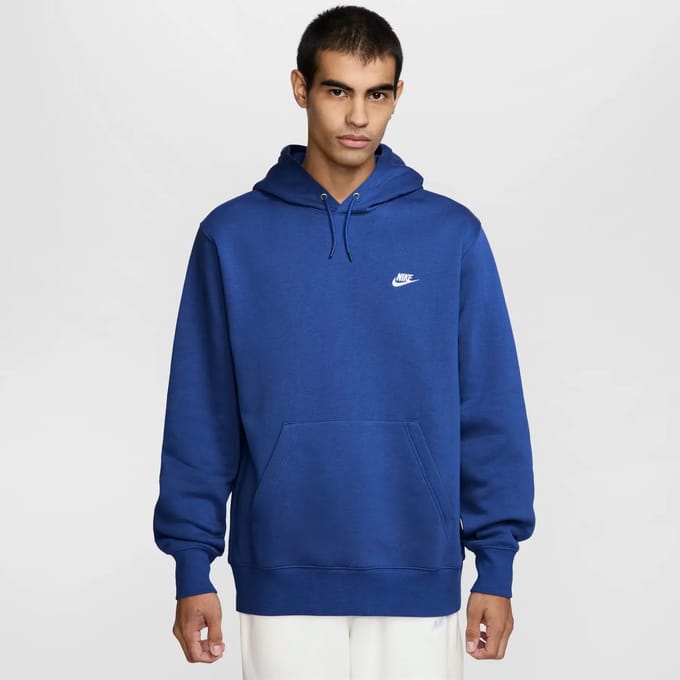 Nike Club Hoody Blauw K480
