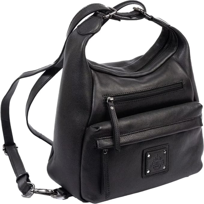Natuurlijke leren schoudertas vrouw Matties Bags
