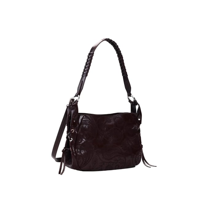 Desigual schoudertas Siroco Quincy Shoulder Bag Bordeaux (rood)paars