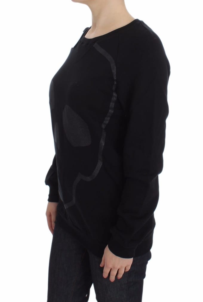 Schedel Sweatshirt Met Grafische Print