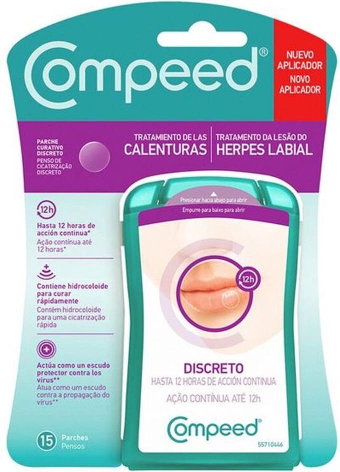 Compeed Sores-herpes Lipsticks Invisible Patches X 15 U