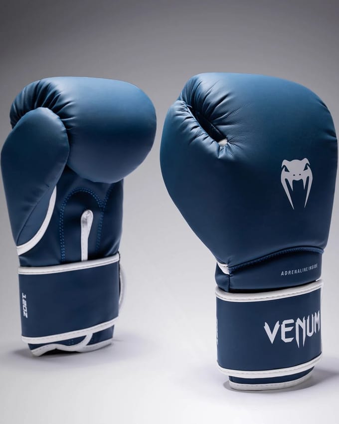 Venum Contender 1.5 Bokshandschoenen Cobalt Blue White - 16 OZ
