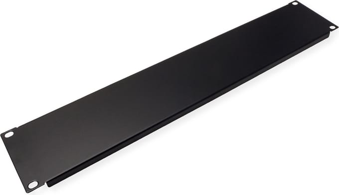 VALUE 19" Blindpaneel 2 HE , zwart