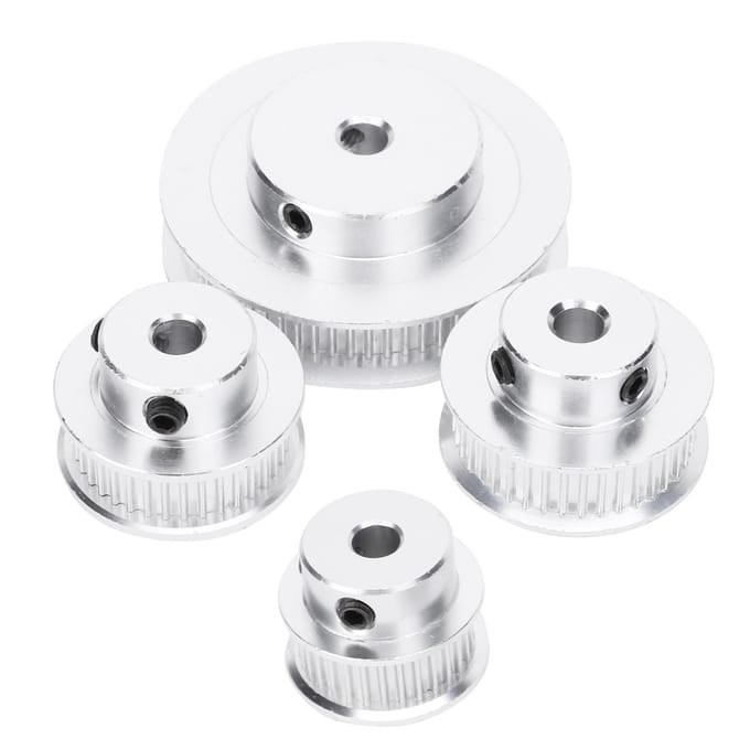 Roue synchrone 3036 4060 dents pour accessoires d'imprimantes 3D et fraiseuses white