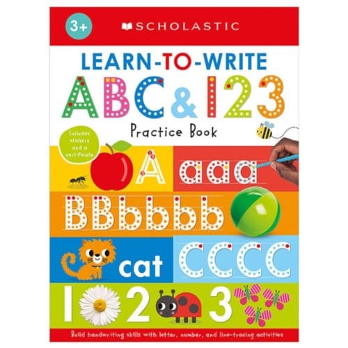 Learn To Write Abc & 123: Scholastic Early Learners (Workbook) - Scholastic Early Learners - Scholastic