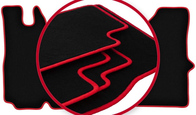 CARLUX-RED automatten voor: Renault Master II Bestelwagen (2003-2010)