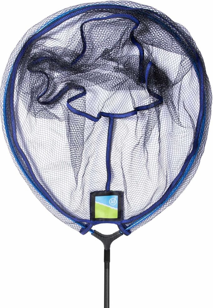 Preston Free Flow Landing Net - 18inch - Schepnet - Blauw