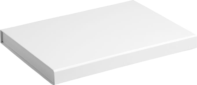 Geschenkdoos opbergdoos WIT, 31x22x2,5cm (25 stuks)