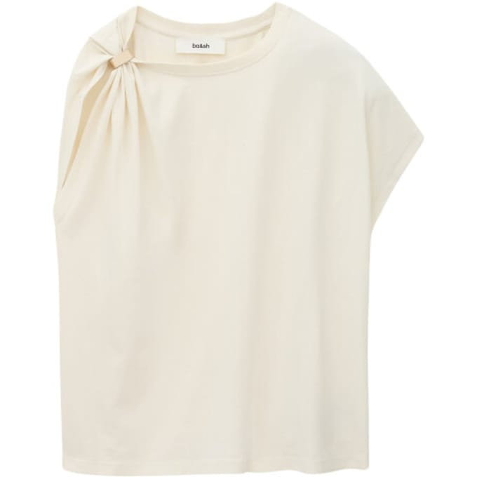 Ba&sh Allia T-shirts Ecru 1e26alli