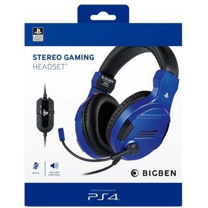 BigBen Interactive PS4/PS5 Gaming Headset V3 - Blauw