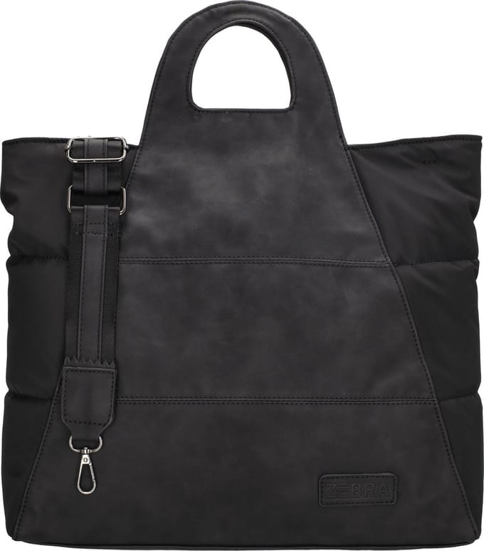 Zebra Color Handtas Crossbody Schoudertas Shopper - Dames Tas - Zwart.