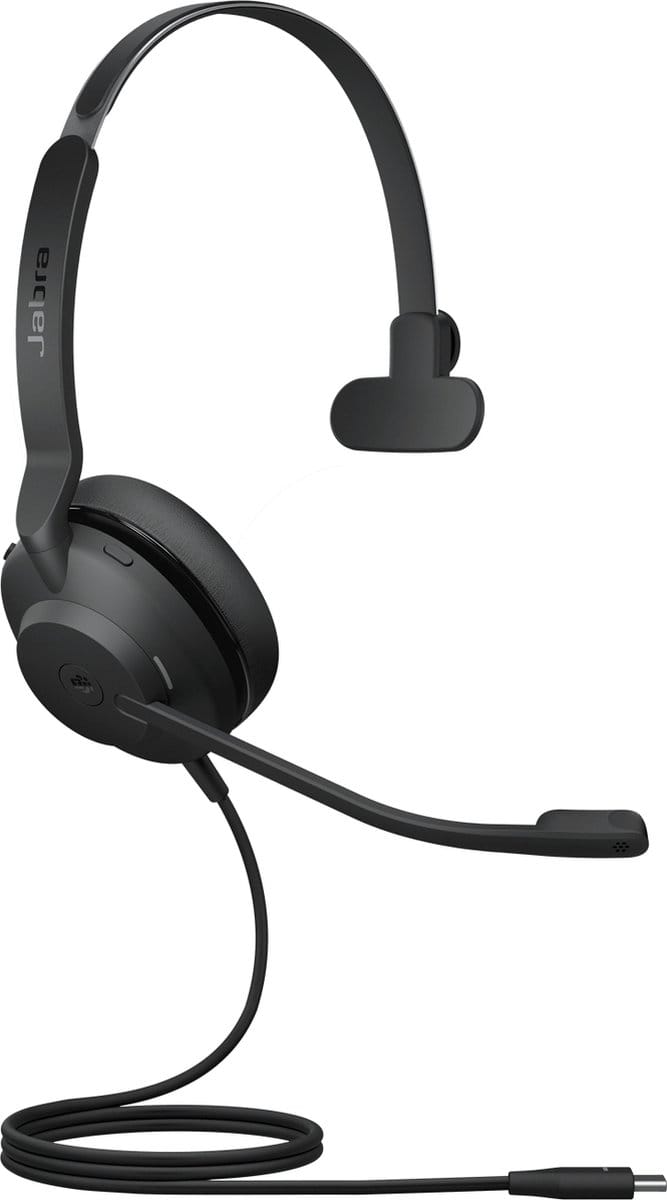 Jabra Evolve2 30 Headset Bedraad Hoofdband Kantoor/callcenter USB Type-C Zwart