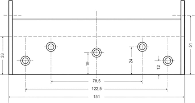 Spiraalveer scharnier model M STA gegalvaniseerd maat 36 150mm du...
