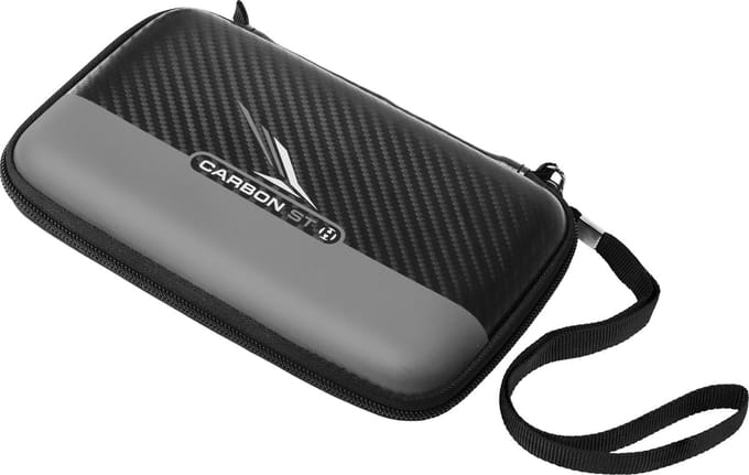 Carbon ST Pro 6 Dart Case - Black/Grey