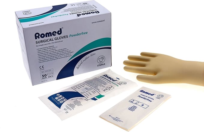 Steriele Handschoenen Poedervrij - Maat 7,5