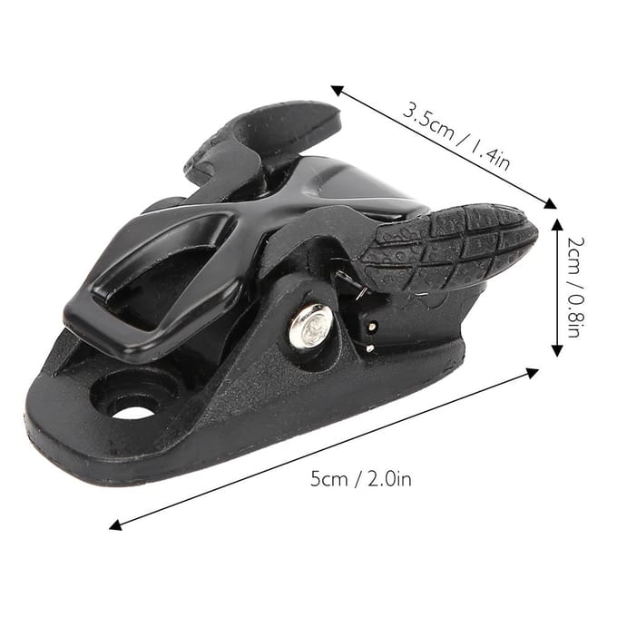 PVC Vervangende Roller Skate Schoenen Spider Gesp Sluiting Roller Accessoires gray