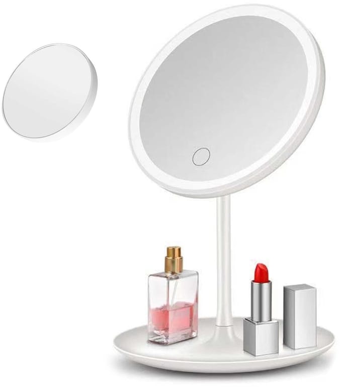 Dailygoods - Make-upspiegel met Verlichting en 5-voudige Vergroting