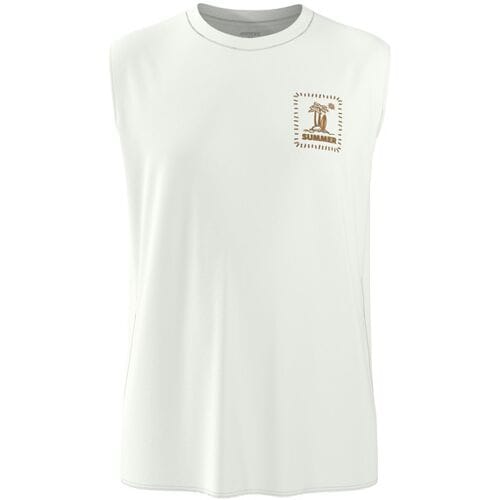 ESMARA Heren tanktop - 100% katoen (wit, S)