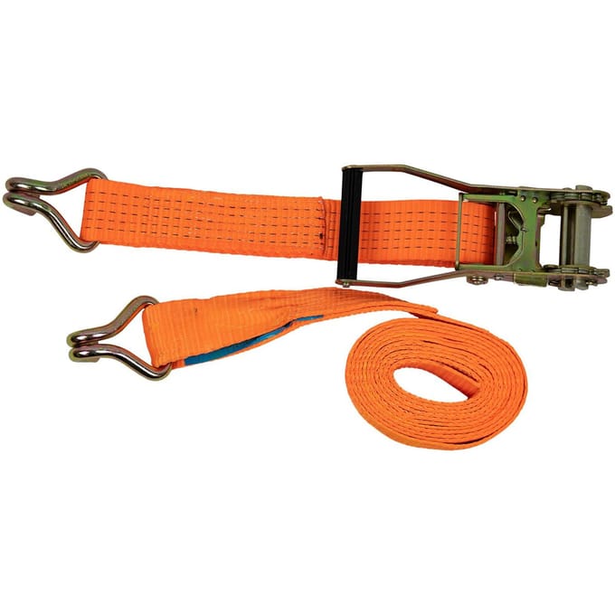 Spanband met ratel & haken - 4meter 5cm