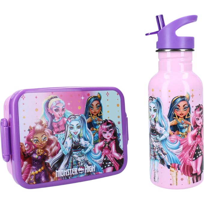 Monster High lunchset; lunchbox en drinkfles