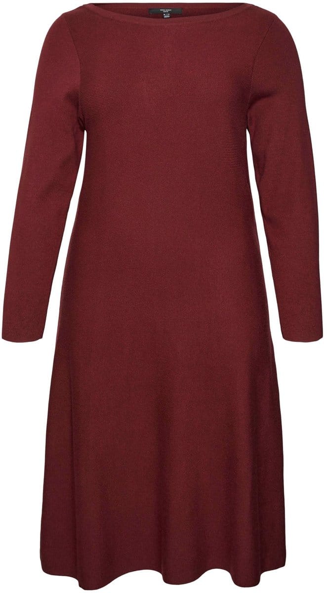Vero Moda Curve Gebreide jurk VMCNANCY Korte jurk