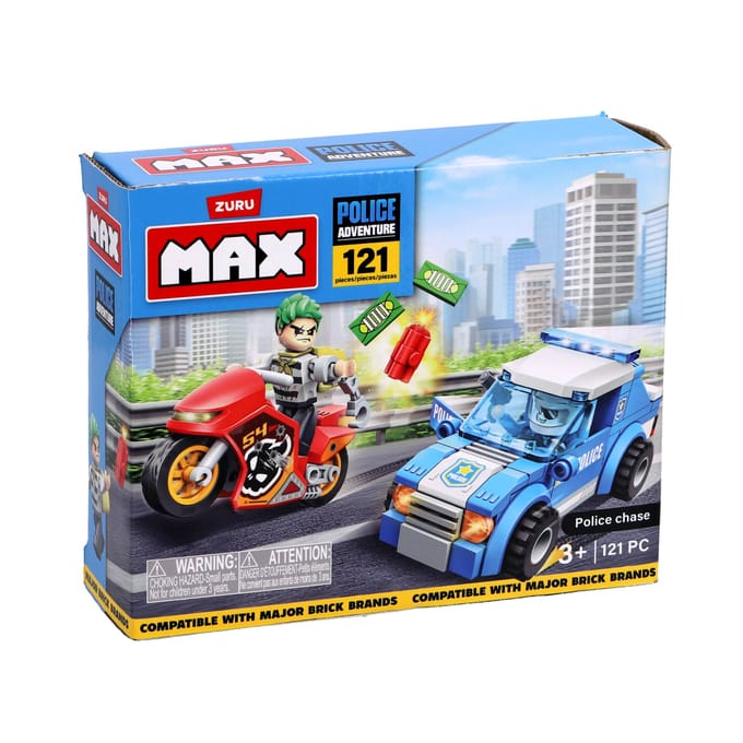 Max city politie auto 125-delig