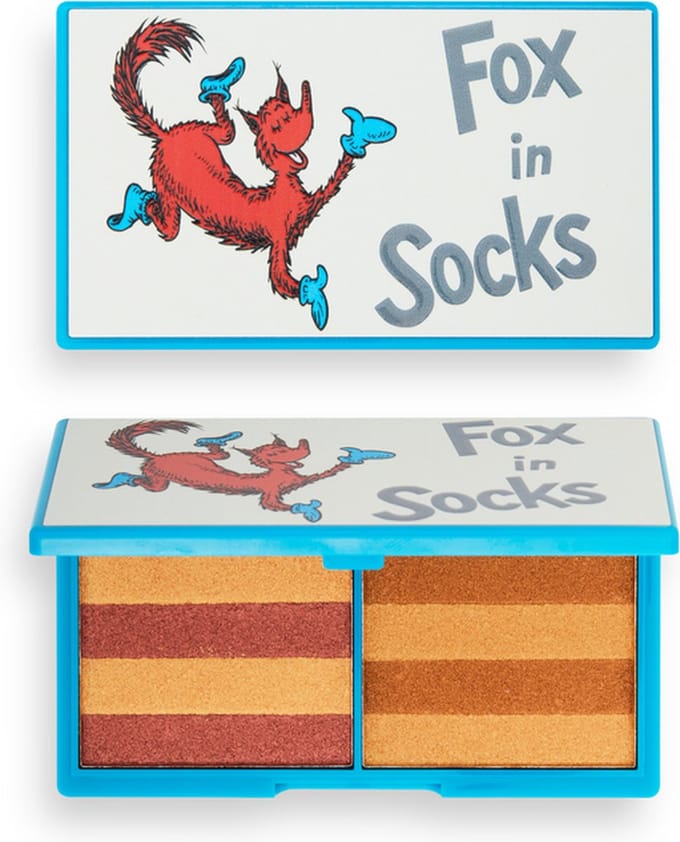 I Heart Revolution x Dr. Seuss Fox in Sox Face Palette
